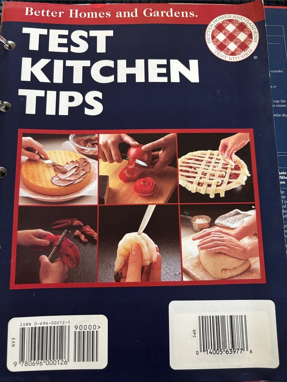 VTG Better Homes & Garden The New Cook Book Hardcover Spiral 1989 Category Tabs